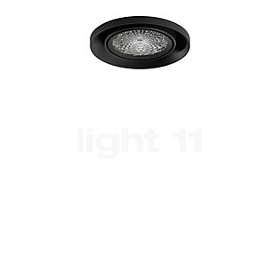 Sigor Nivo Plafondinbouwlamp LED zwart - ø14 cm - 50° - draaibaar