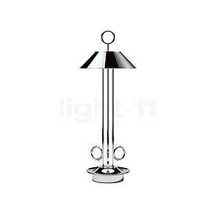 Sigor Nudiderot Lampada ricaricabile LED cromo lucido