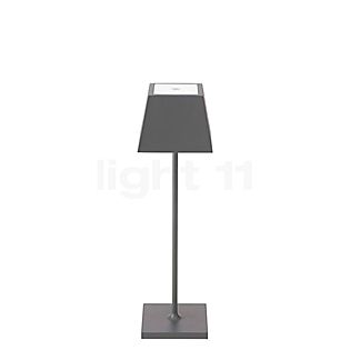 Sigor Nuindie Table Lamp LED with square shade anthracite