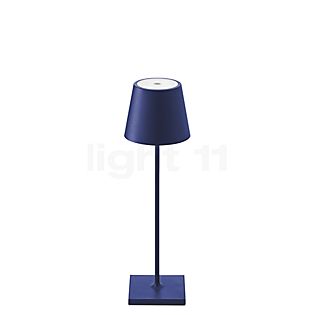 Sigor Nuindie, lámpara de sobremesa LED azul ciruela