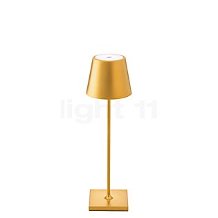 Sigor Nuindie, lámpara de sobremesa LED dorado