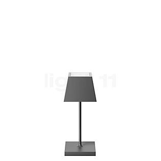 Sigor Nuindie mini, lámpara de sobremesa cuadrangular LED antracita