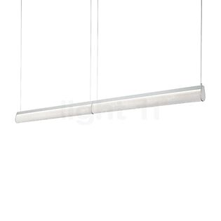 Slamp Modula Hanglamp LED grijs/kristal helder - 192 cm