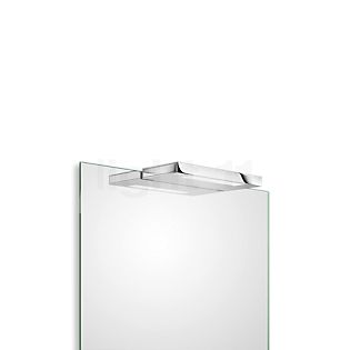 Slim Spiegelopzetlamp LED chroom - 24 cm