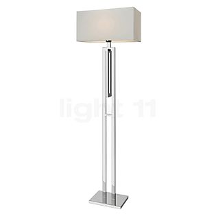 Sompex City Floor Lamp white/polished stainless steel