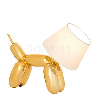 Sompex Doggy Lampada da tavolo bianco/dorato