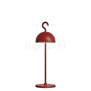 Sompex Hook, lámpara recargable LED rojo