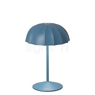 Sompex Ombrellino, lámpara recargable LED azul