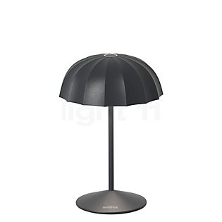Sompex Ombrellino, lámpara recargable LED negro