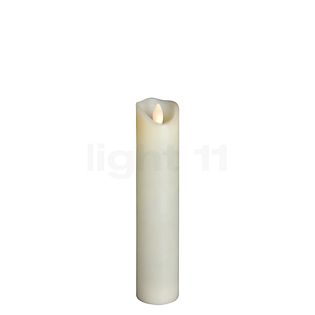 Sompex Shine Real Wax Candle LED ø5 x 22,5 cm, ivory, for battery , discontinued product