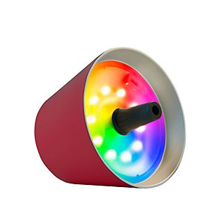 Sompex Top Lampada ricaricabile LED bordeaux