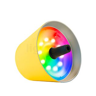 Sompex Top, lámpara recargable LED amarillo