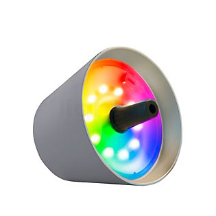 Sompex Top, lámpara recargable LED gris