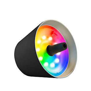 Sompex Top, lámpara recargable LED negro