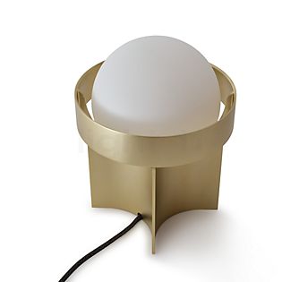 Tala Loop Bordlampe guld - large - inkl. pære , udgående vare