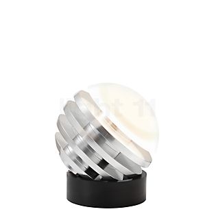 Tecnolumen Bulo Micro, lámpara de sobremesa LED aluminio mate