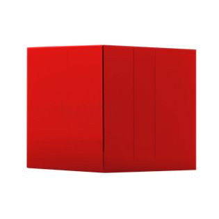 Tecnolumen Cubo di vetro per Cubelight rosso