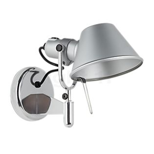 Tolomeo Faretto con interruptor aluminio