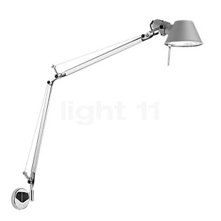 Tolomeo Parete aluminio pulido y anodizado