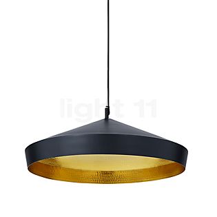 Tom Dixon Beat Flat Hanglamp LED zwart/messing , Magazijnuitverkoop, nieuwe, originele verpakking