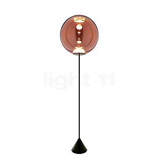 Tom Dixon Globe Cone Gulvlampe LED kobber - lysdæmpning