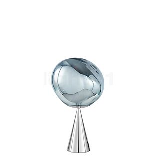 Tom Dixon Melt Cone Fat Tischleuchte LED silber/silber