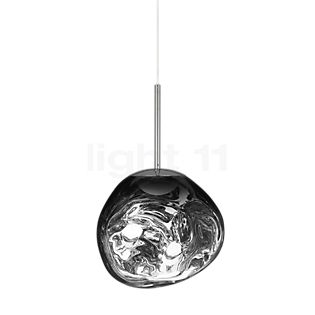 Tom Dixon Melt Pendelleuchte LED Chrom, 28 cm