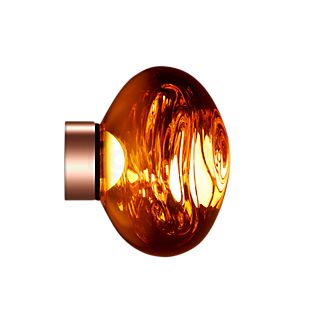 Tom Dixon Melt, lámpara de techo/pared LED cobre, 30 cm