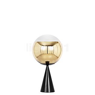 Tom Dixon Mirror Ball Fat, lámpara de sobremesa LED dorado