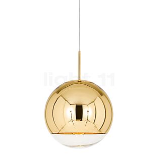 Tom Dixon Mirror Ball Pendel LED guld - ø25 cm