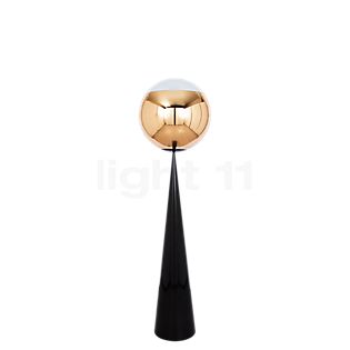 Tom Dixon Mirror Ball, lámpara de pie LED dorado
