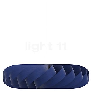 Tom Rossau TR5 Lampada a sospensione legno di betulla - blu - 100 cm