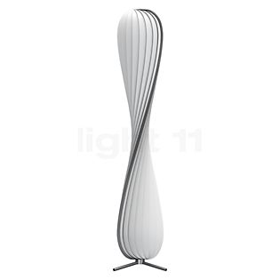 Tom Rossau TR7, lámpara de pie plástico - blanco - 148 cm