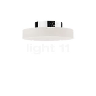 Top Light Allround Flat Ceiling Light LED chrome - ø16 cm - ip44