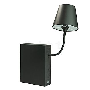 Top Light Light On Silk Lampe de table/livre noir mat
