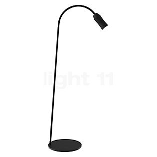 Top Light Neo! Lampadaire LED noir mat/câble noir