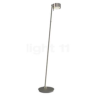 Top Light Puk! 120 Avantgarde Floor Lamp LED nickel matt - lens clear