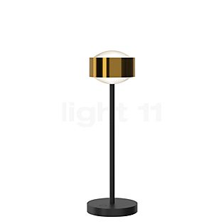 Top Light Puk! 120 Eye Avantgarde Table Lamp LED brass brushed/black matt - lens matt