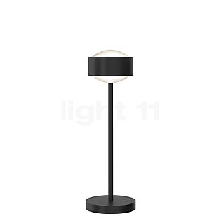 Top Light Puk! 120 Eye Avantgarde Tischleuchte LED schwarz matt - Black Edition/chrom - Linse matt