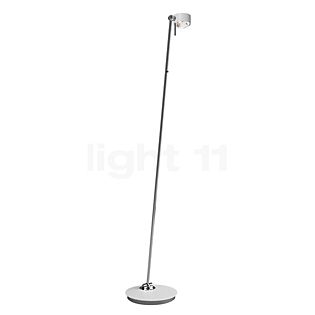Top Light Puk! 80 Avantgarde Floor Lamp LED white matt/chrome - lens clear