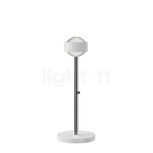 Top Light Puk Eye Table Tischleuchte LED weiß matt/chrom - 37 cm