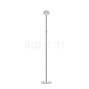 Top Light Puk Maxx Eye Floor Vloerlamp LED wit mat/chroom - 132 cm - lens mat