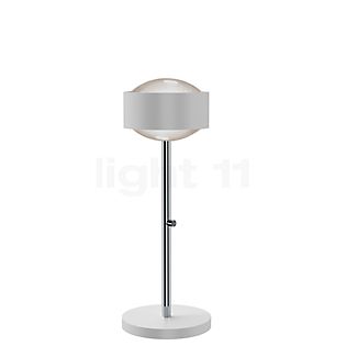 Top Light Puk Maxx Eye Table Lampada da tavolo LED bianco opaco/cromo - 37 cm