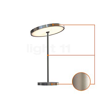 Top Light Sun Tafellamp ø21 cm small LED nikkel mat