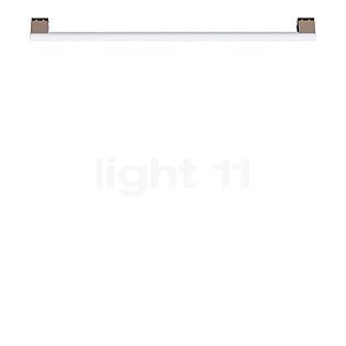 Top Light Two Socket Fix Lampe de miroir nickel mat