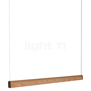 Tunto Curve Lampada a sospensione LED rovere/nero - 134 cm - Dali