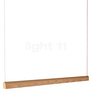 Tunto Curve Suspension LED chêne/doré - 164 cm - Dali