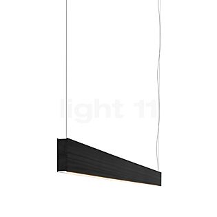 Tunto LED120, lámpara de suspensión LED negro - 164 cm - Dali