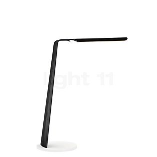 Tunto Swan Lampada da tavolo LED nero - con stazione di ricarica QI