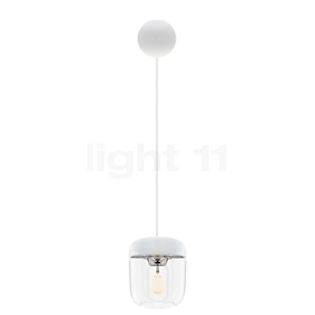 Umage Acorn Cannonball Hanglamp wit roestvrij staal